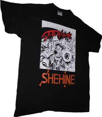 SHEHINE brain crash T-shirt for sale - death black metal  merchandise : T-shirts, posters