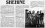 The article about SHEHINE metal music band -      