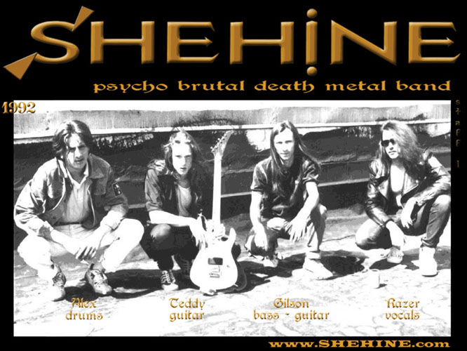 SHEHINE 1st staff Metal band Poster
